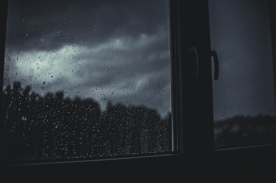 The patter of raindrops